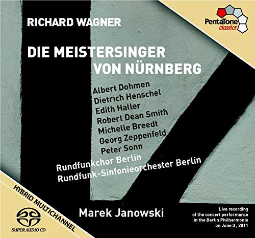CD cover for Wagner’s “Die Meistersinger Von Nürnberg” with performer names.