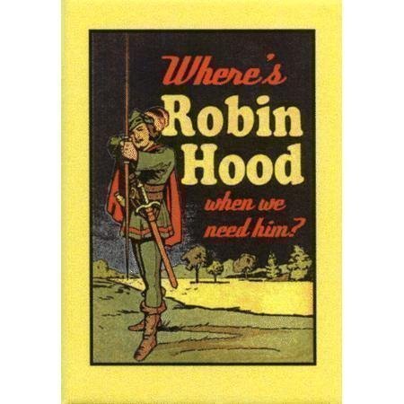 Robin Hood DVD cover featuring an illustrated archer in green.