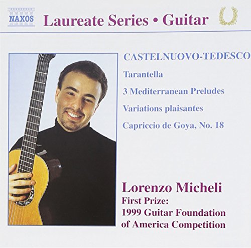 CD cover featuring guitarist Lorenzo Micheli and tracklist details.