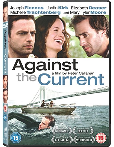 Against the Current" DVD cover featuring three actors and a bridge scene.