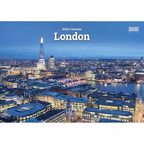 London A5 Calendar 2026