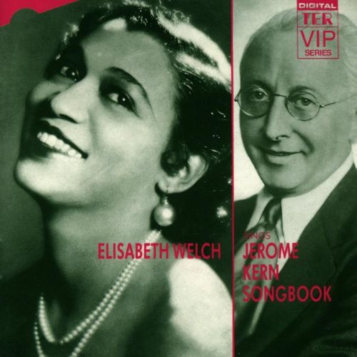 CDH Black and white CD cover featuring portraits of Elisabeth Welch and Jerome Kern.