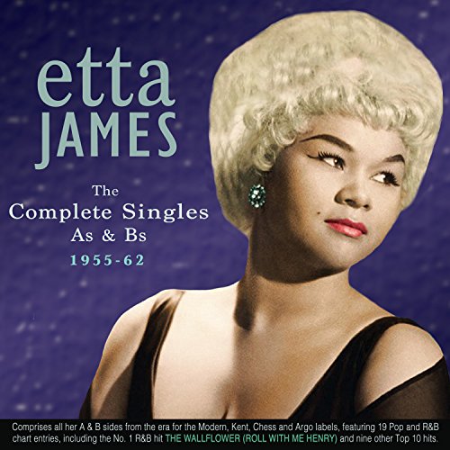 CD cover featuring a portrait of Etta James from the 1950s-60s.