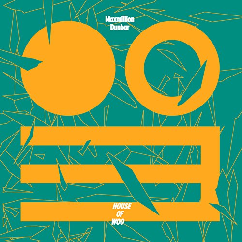 Orange robot face graphic on teal background, album art for Maxmillion Dunbar.
