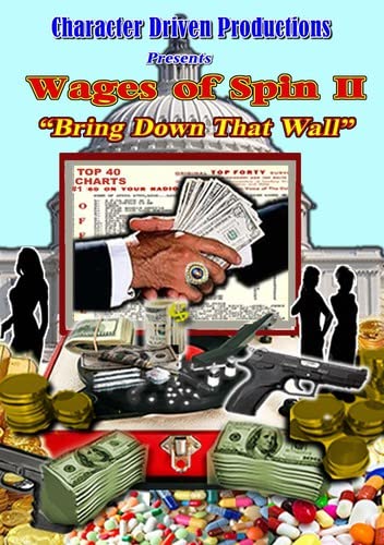 DVD cover: money, guns, pills, and the US Capitol building.
