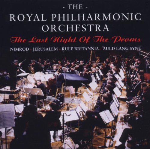 CD cover for Royal Philharmonic Orchestra’s “Last Night Of The Proms” concert.