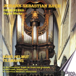 CD cover featuring a large, ornate pipe organ in a stone church.