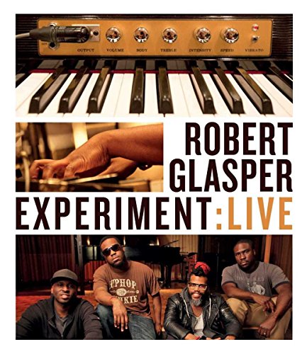 DVD cover for Robert Glasper Experiment: Live, featuring musicians.
