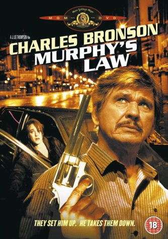 DVD cover for "Murphy's Law" featuring Charles Bronson holding a gun.