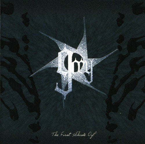 Dark CD cover with a stylized, spiky band logo and title text.