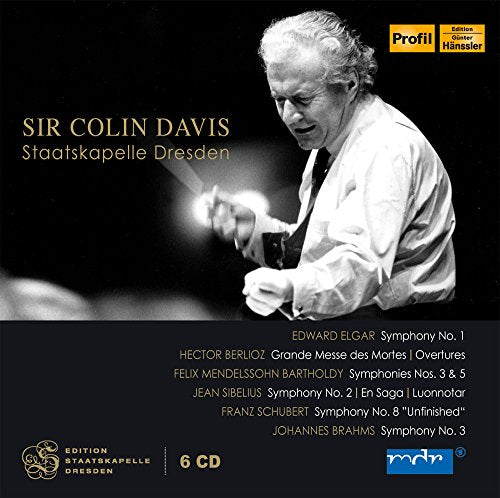 CD box set featuring conductor Sir Colin Davis with Staatskapelle Dresden.