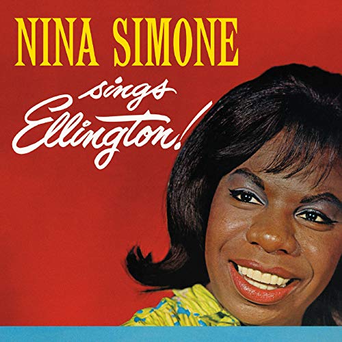 Album cover featuring a smiling Nina Simone against a red background with yellow text.