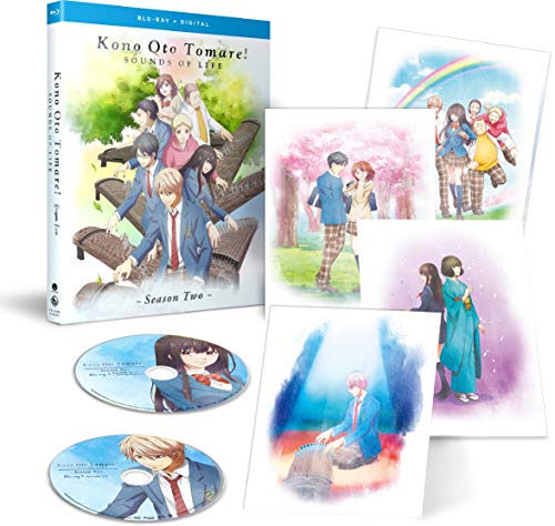Kono Oto Tomare!" Blu-ray case with anime characters and included discs.