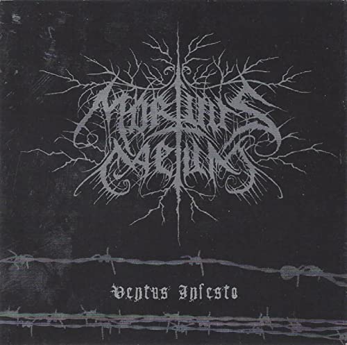 Black CD cover with thorny, silver band logo and barbed wire detail.