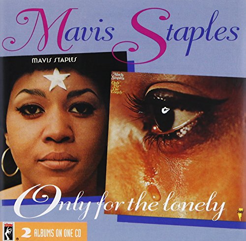 Mavis Staples album cover, split portrait with large eyes and text.