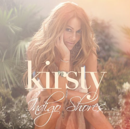 CD cover for Kirsty's "Indigo Shores" featuring a woman with long hair.