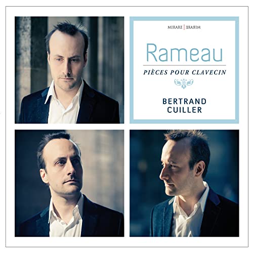 CD cover featuring portraits of Bertrand Cuiller and text "Rameau.