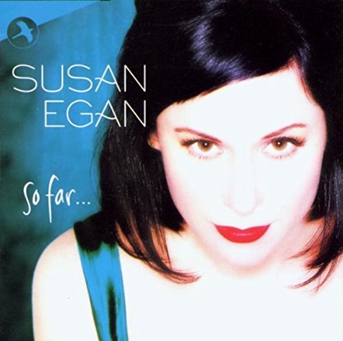 Susan Egan album cover, close-up portrait of a woman with dark hair.