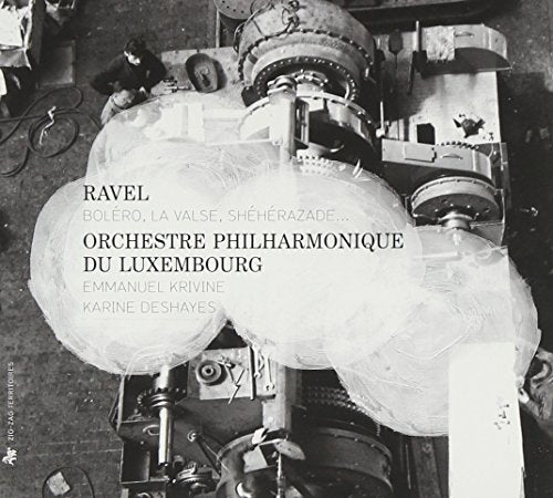 CD cover for Ravel’s Boléro by Orchestre Philharmonique du Luxembourg.