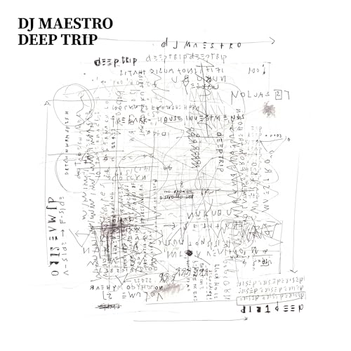 CD cover for “Dj Maestro - Deep Trip” with abstract, scribbled artwork.