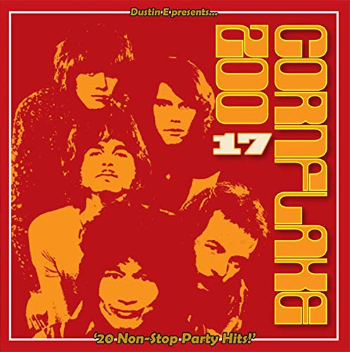 CD cover: orange silhouettes of people on a red background.