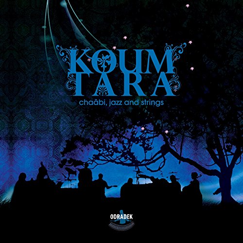 CD cover for “Koum Tara” by Maurice Karim, featuring silhouetted musicians.