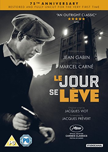 DVD cover for French film "Le Jour Se Lève" with a man in a cap.