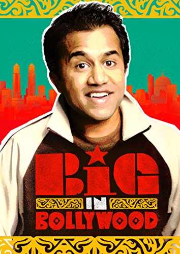 DVD cover for "Big in Bollywood" featuring a man and city skyline.