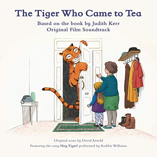 CD cover: tiger entering a house, based on Judith Kerr’s book.