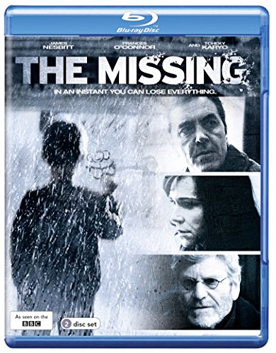Blu-ray case for "The Missing" featuring distressed images of people.