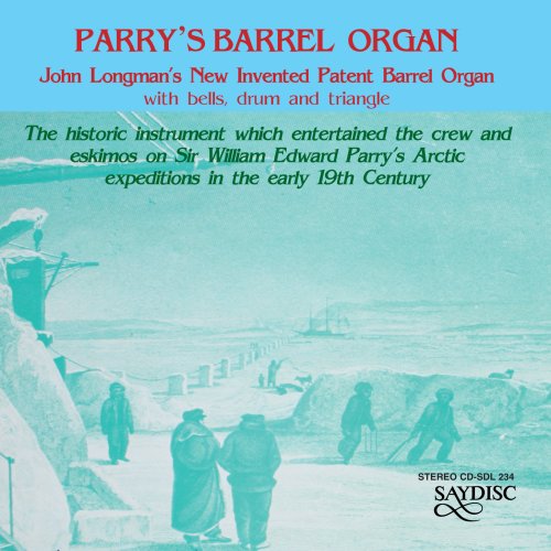 CD cover depicting a historical arctic scene with people and a ship.