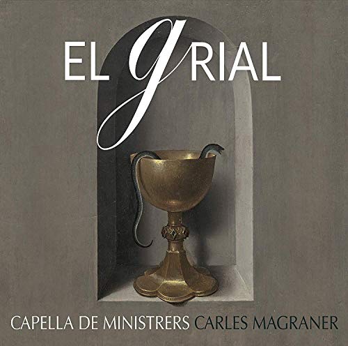 CD cover: ornate golden chalice with snakes, text "El Grial".