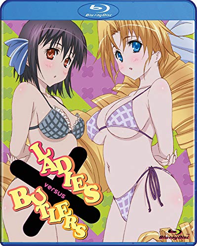 Blu-ray cover featuring two anime girls in bikinis with title text.
