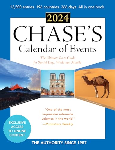 Chase's Calendar of Events 2024 : The Ultimate Go-to Guide for Special Days, Weeks and Months