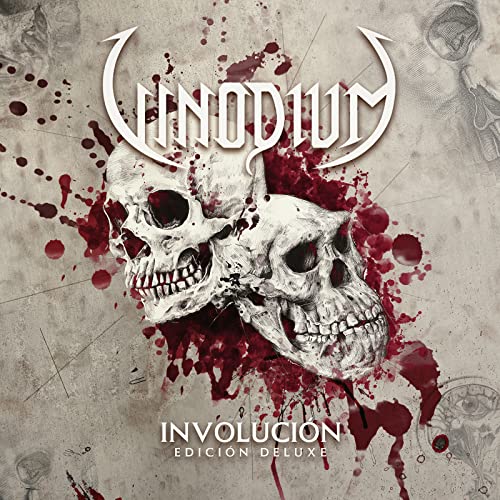 CD cover: two skulls with red splatters and band name "Vinodium".
