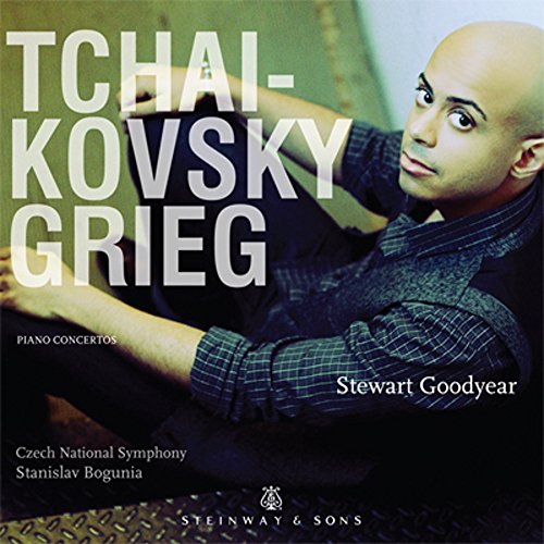 CD cover featuring pianist Stewart Goodyear and composers' names.