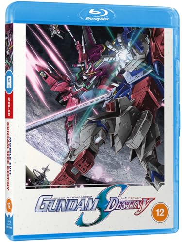 Blu-ray case for "Gundam Seed Destiny Part 2" featuring mecha artwork.