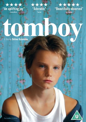 Tomboy" DVD cover featuring a young person with short hair.