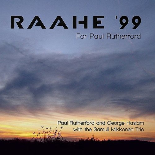 CD cover for “Raahe ‘99” featuring a cloudy sunset landscape.