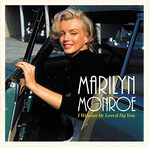 Marilyn Monroe smiling from a car, vinyl record cover art.