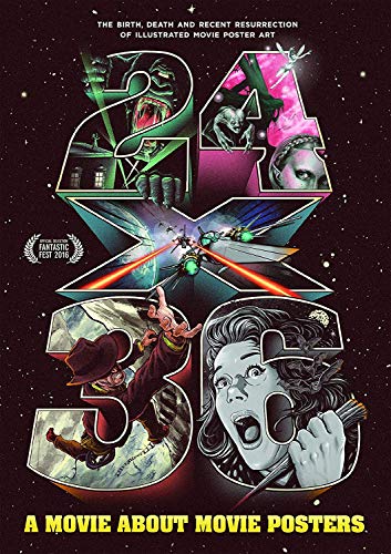 DVD cover for “A Movie About Movie Posters” with collage imagery.