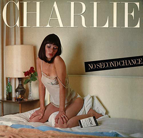 Album cover for “Charlie - No Second Chance” featuring a woman in bed.