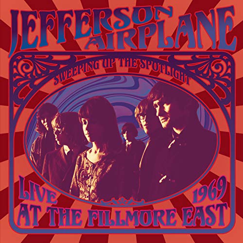 Jefferson Airplane album cover, featuring band members in a psychedelic design.
