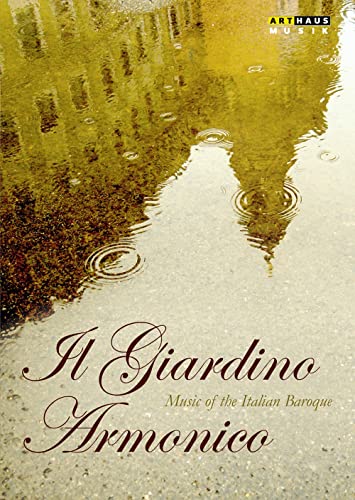 DVD cover with reflections in water and ornate title text.