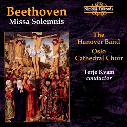CD cover: Beethovenās *Missa Solemnis* with a crucifixion painting.