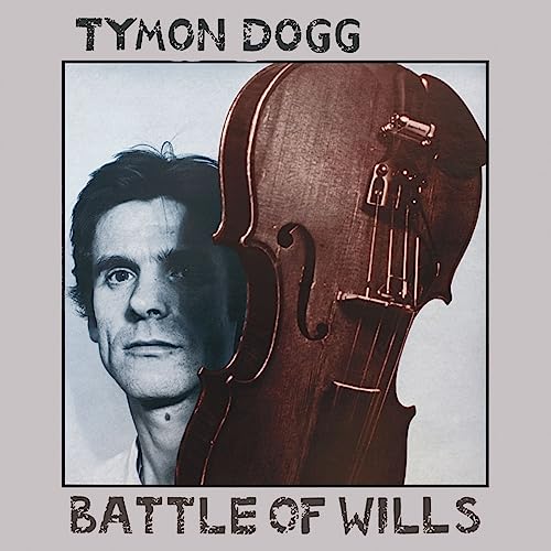 Album cover featuring a man and a cello, titled "Battle Of Wills".
