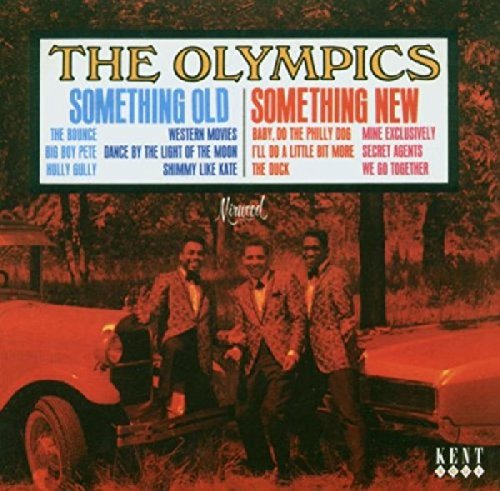 CD cover for “The Olympics - Something Old Something New” featuring a band photo.