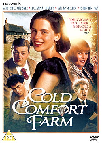 Cold Comfort Farm" DVD cover featuring Kate Beckinsale and other actors.