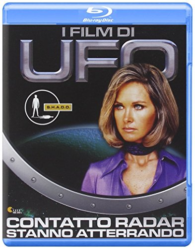 Blu-ray cover for "UFO" with a woman’s face and space background.