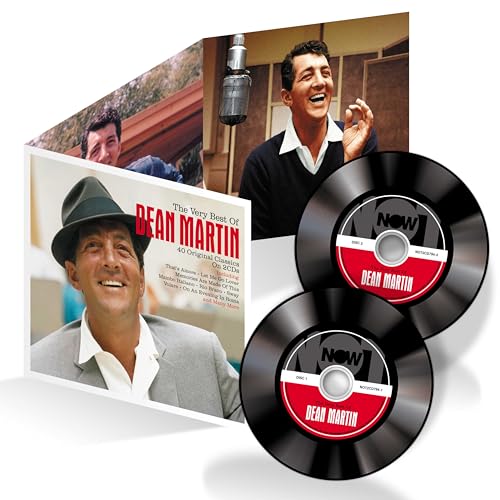 Dean Martin CD digipak with two discs featuring photos of the singer.